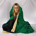 Hawaii Polynesian Hooded Blanket - Circle Style 05 J1-HOODED BLANKETS (P)-Phaethon-Hooded Blanket-Youth 60"x45"-White-Vibe Cosy™