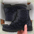Bohemian Eclipse (Black) - Vegan Leather Boots-Amaze Style™-placeholder-placeholder-Vibe Cosy™