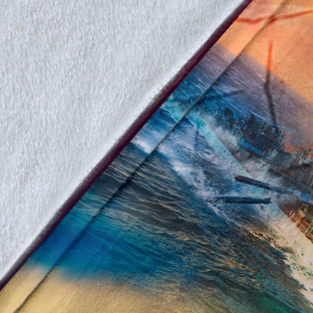 US Navy 3D All Over Printed Blanket