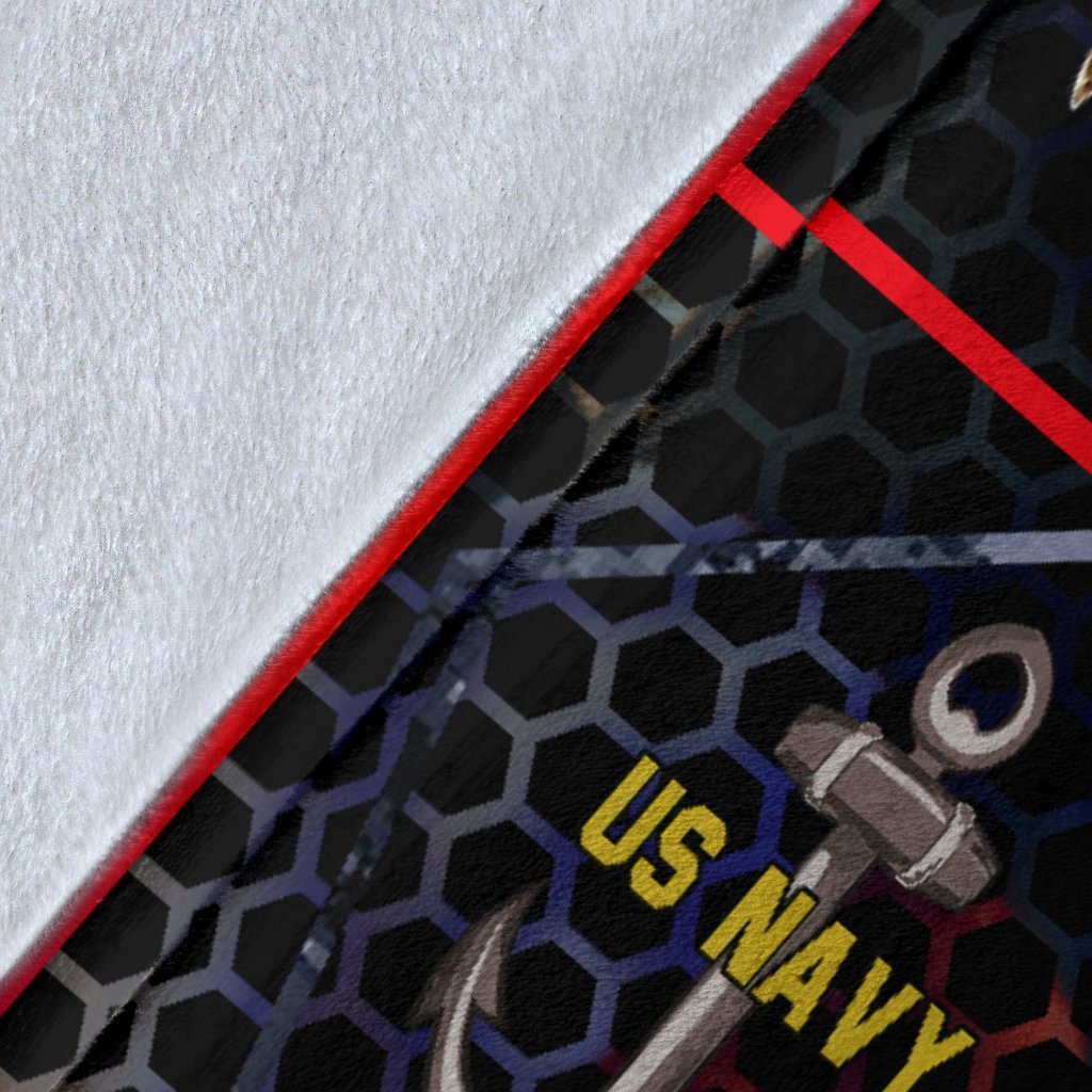 US Navy 3D All Over Printed Blanket