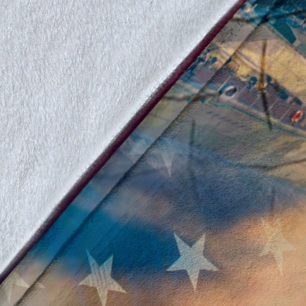 US Navy 3D All Over Printed Blanket