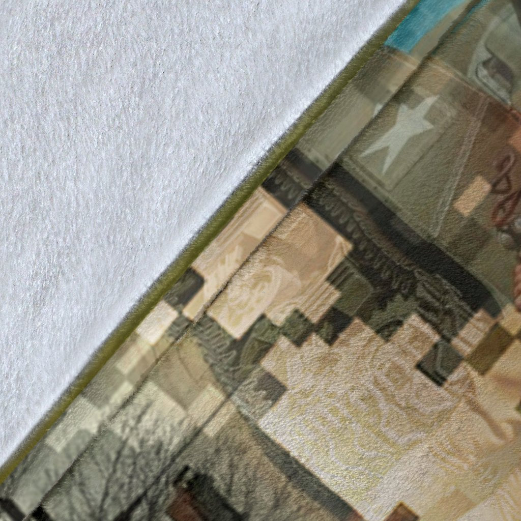 US Army 3D All Over Printed Blanket