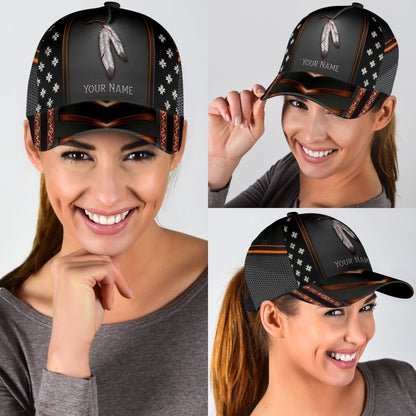 Personalized Name Native American Classic Cap