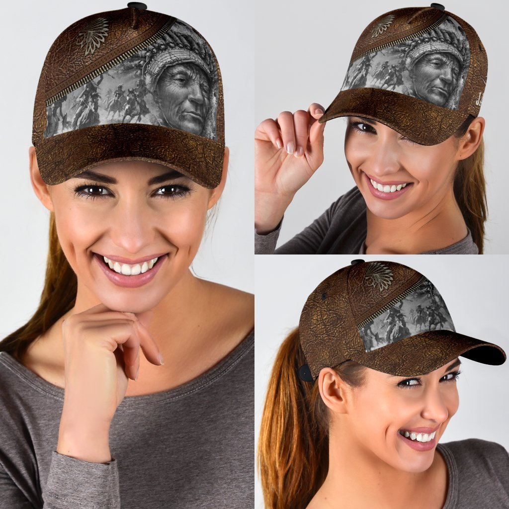 Personalized Name Native American Classic Cap