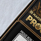 US Army 3D All Over Printed Blanket