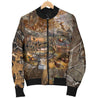 Men's Bomber Jacket - Hunting Camo-HP Arts-Men's Bomber Jacket - Men's Bomber Jacket - Hunting Camo SATK051139-S-Vibe Cosy™