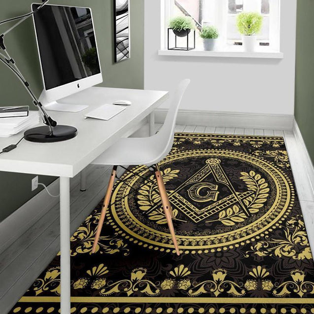 3D All Over Printed Freemason RUG 19032103.CXT