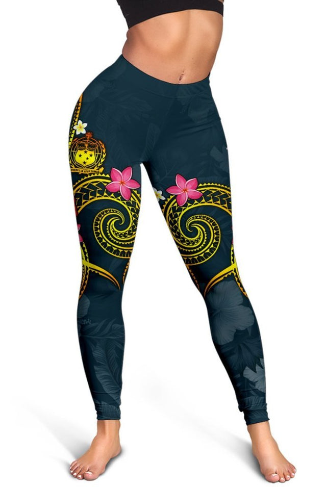 Polynesian Hawaii Personalized Name 3D Legging