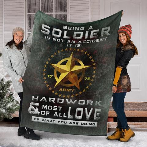 US Army 3D All Over Printed Blanket