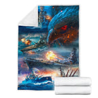 US Navy 3D All Over Printed Blanket