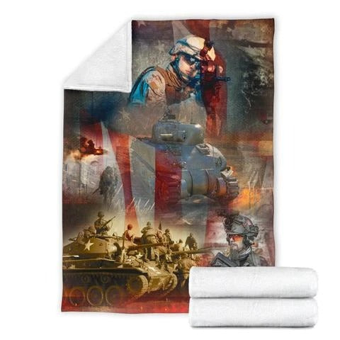 United State Veteran Soft and Warm Blanket