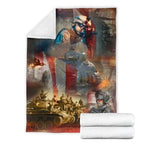 United State Veteran Soft and Warm Blanket