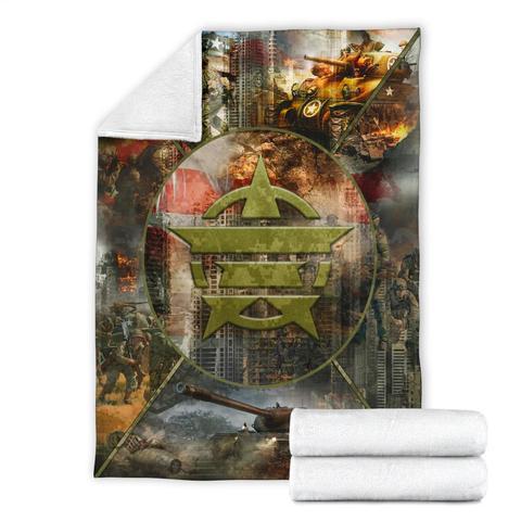 US Army 3D All Over Printed Blanket