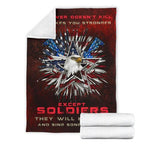 US Army 3D All Over Printed Blanket