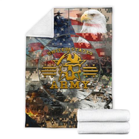 US Army 3D All Over Printed Blanket