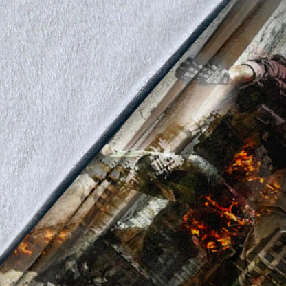 US Army 3D All Over Printed Blanket