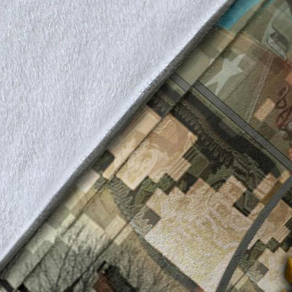 US Army 3D All Over Printed Blanket