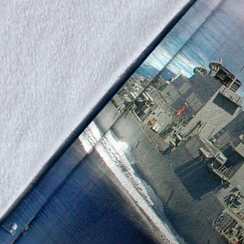 US Navy 3D All Over Printed Blanket