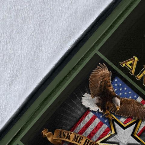 US Army 3D All Over Printed Blanket
