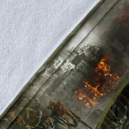 US Army 3D All Over Printed Blanket