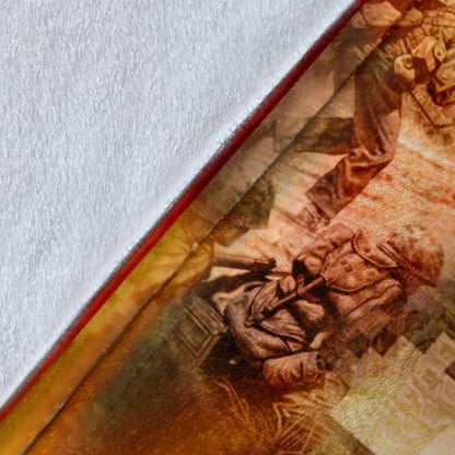 US Army 3D All Over Printed Blanket