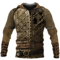 Irish Armor Knight Warrior Chainmail 3D All Over Printed Shirts For Men and Women AM020306-Apparel-TT-Hoodie-S-Vibe Cosy™