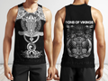 Raven Of Odin All Over Printed AM161001-Apparel-HP Arts-Men's Tank Top-S-Vibe Cosy™