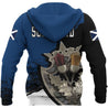 Scotland Thistle Brooch Hoodie NNK 1517-Apparel-PL8386-Zip Hoodie-S-Vibe Cosy™