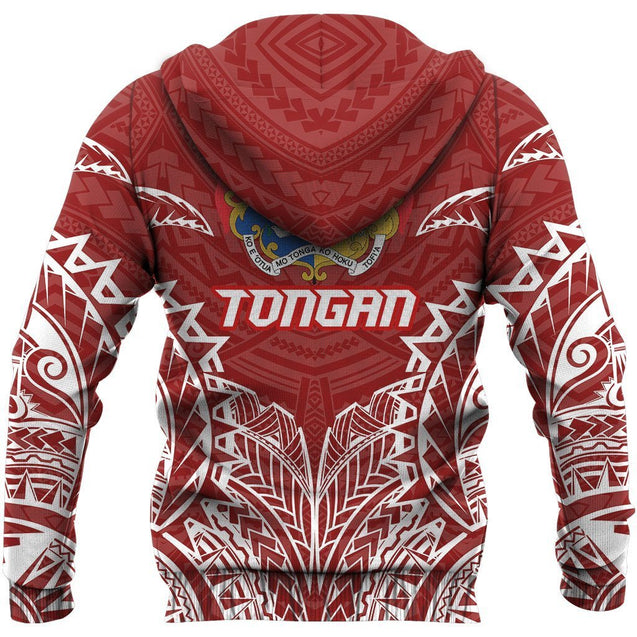 Tonga in My Heart Polynesian Tattoo Style 3D Printed Shirts TT0054-Apparel-TT-Hoodie-S-Vibe Cosy™