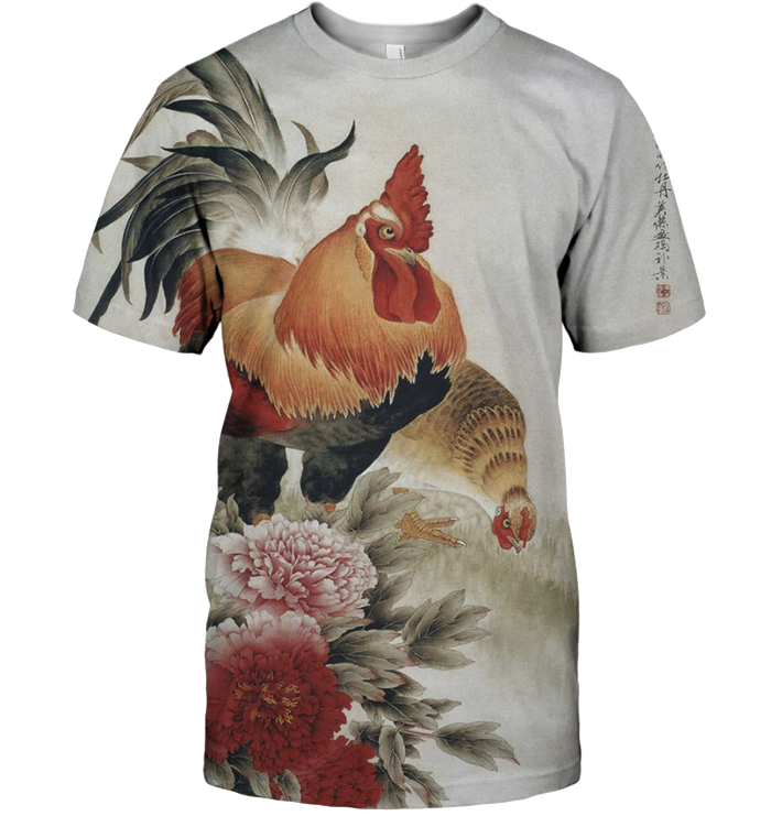 3D All Over Print Chicken Shirt-Apparel-6teenth World-T-Shirt-S-Vibe Cosy™