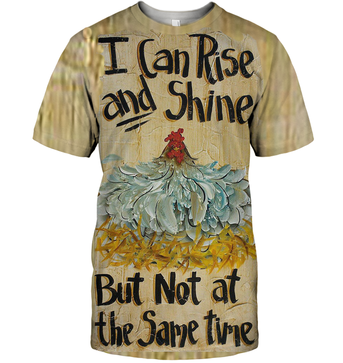 3D All Over Print Painting Rooster Shirt-Apparel-6teenth World-T-Shirt-S-Vibe Cosy™