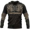 Aotearoa Maori Tattoo All Over Hoodie Gold NVD-Apparel-Dung Van-Hoodie-S-Vibe Cosy™