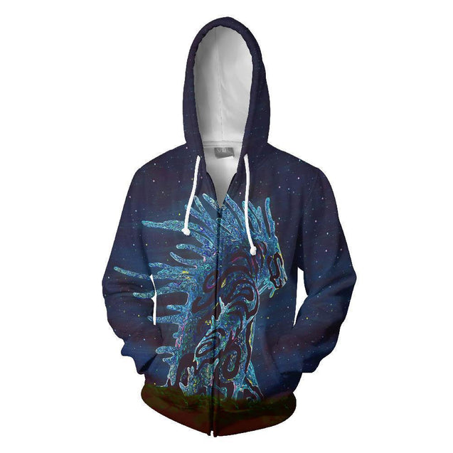 3D All Over Print 'I Choose' Pokémon Hoodie-Apparel-HD09-Zipped Hoodie-S-Vibe Cosy™