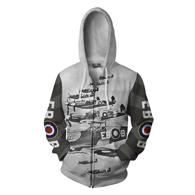 Battle of England Hoodie-Apparel-HD09-Zipped Hoodie-S-Vibe Cosy™