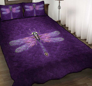 Dragonfly Quilt Bedding Set HAC190504-MP - Amaze Style™-Quilt