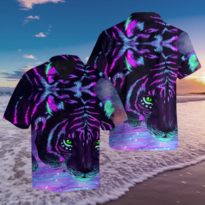 Amazing Tiger Galaxy Hawaii Shirt-ML-Apparel-ML-Hawaiian shirt-S-Vibe Cosy™