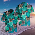 Tropical siamese hawaii shirt HG7701-Apparel-HG-Hawaiian shirt-S-Vibe Cosy™