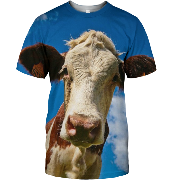 3D All Over Print Lovely Heifer Shirt-Apparel-6teenth World-T-Shirt-S-Vibe Cosy™