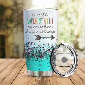 Walk by faith stainless steel tumbler HG32204-HG-Vibe Cosy™