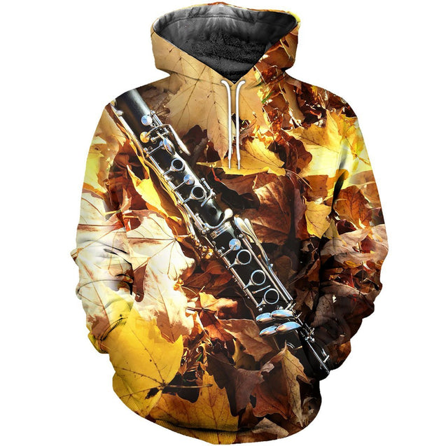 Flute music 3d hoodie shirt for men and women HG4400-Apparel-HG-Hoodie-S-Vibe Cosy™