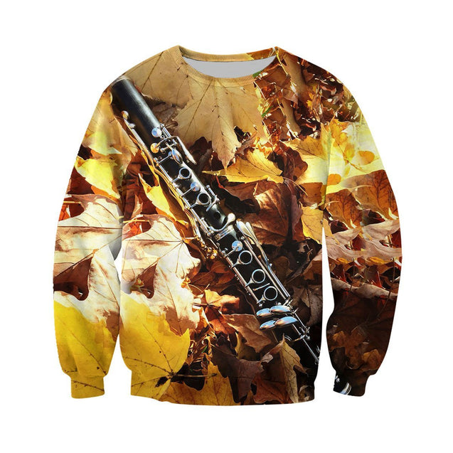 Flute music 3d hoodie shirt for men and women HG4400-Apparel-HG-Sweater-S-Vibe Cosy™