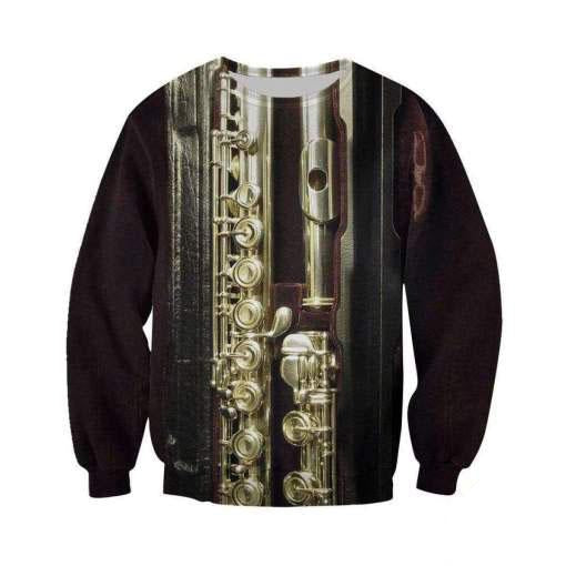 Flute music 3d hoodie shirt for men and women HG4402-Apparel-HG-Sweater-S-Vibe Cosy™