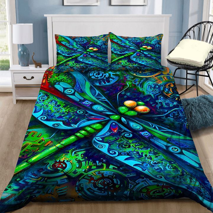 Dragonfly colorful bedding set HG71011-HG-US Twin-Vibe Cosy™