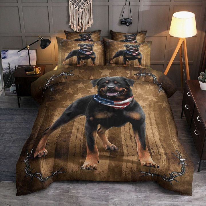 Rottweiler bedding set HG71700-Bedding Set-HG-Twin-Vibe Cosy™