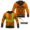 Personalized Ironworker Safety I'm Not Yelling 3D All Over Printed Unisex Shirts TN