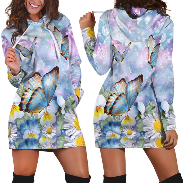 Butterfly Sweet Garden 3D Winter Clothes TR091103-Apparel-NNK-Hoodie-S-Vibe Cosy™