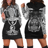 Raven Of Odin All Over Printed AM161001-Apparel-HP Arts-Hoodie Dress-S-Vibe Cosy™