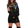 Colorful Music Notes 3D All Over Printes-Apparel-HP Arts-Hoodie Dress-S-Vibe Cosy™