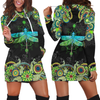 3D All Over Amazing Dragonfly Hoodie Dress Blanket JJ040401-Apparel-TA-Hoodie Dress-S-Vibe Cosy™