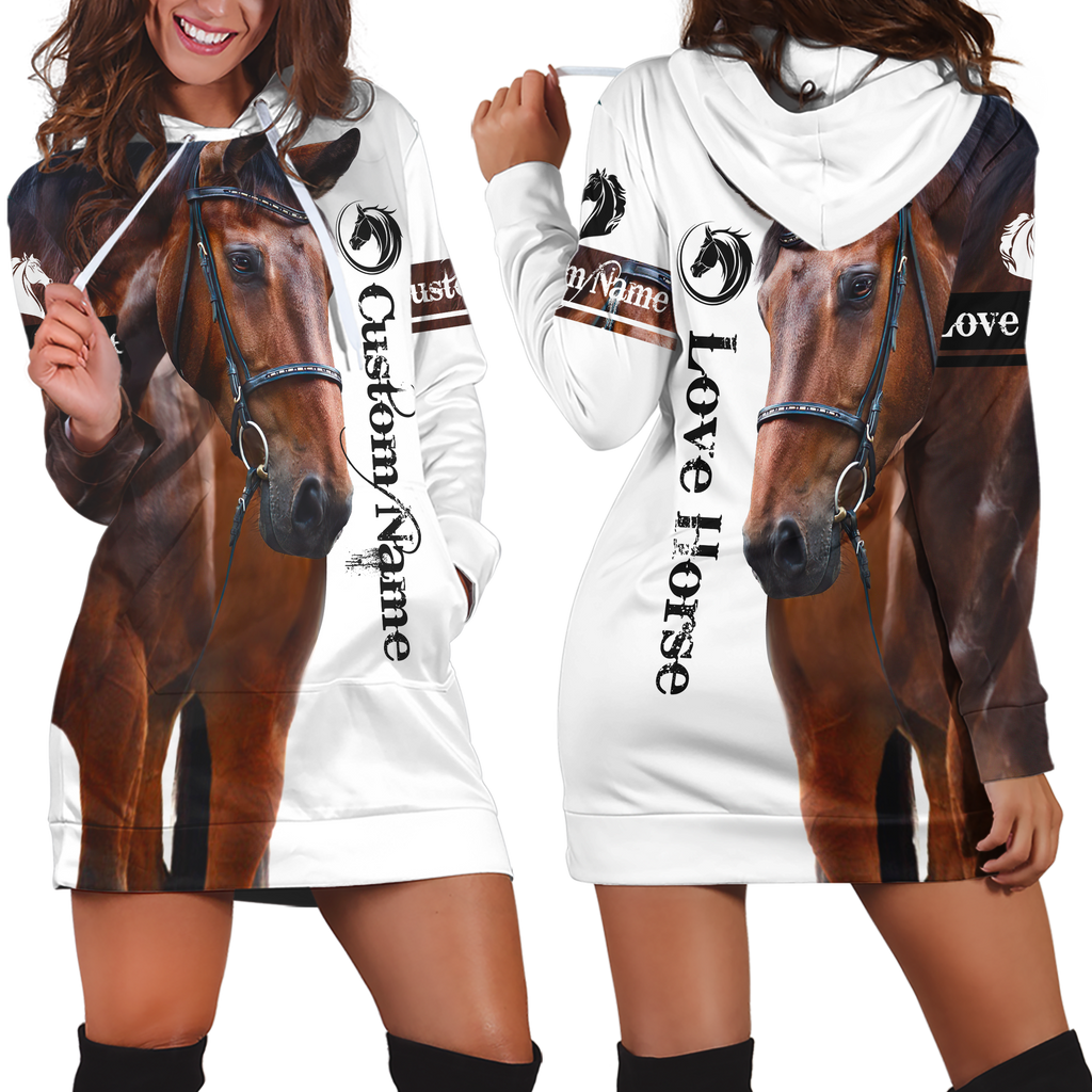Love Horse 3D All Over Printed Shirts TR1311205